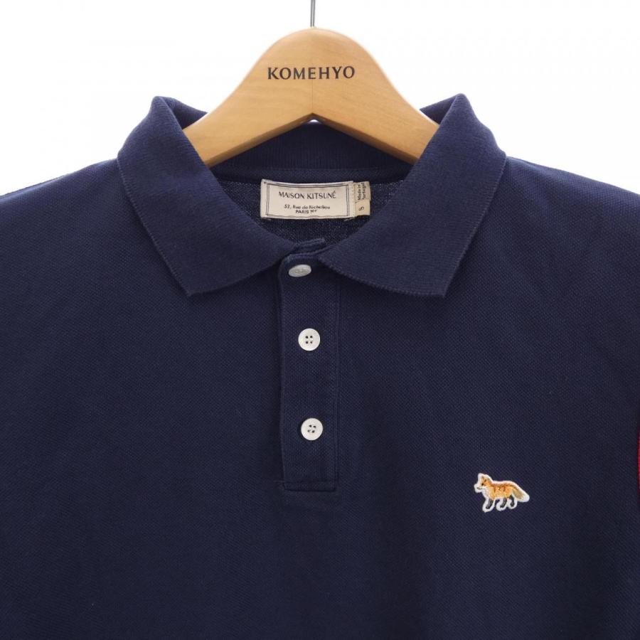 【新品・未使用】MAISON KITSUNE ポロシャツ ネイビー Mサイズ メゾンキツネ MAISON KITSUNE ポロシャツ : KOMEHYO ONLINESTORE Yahoo