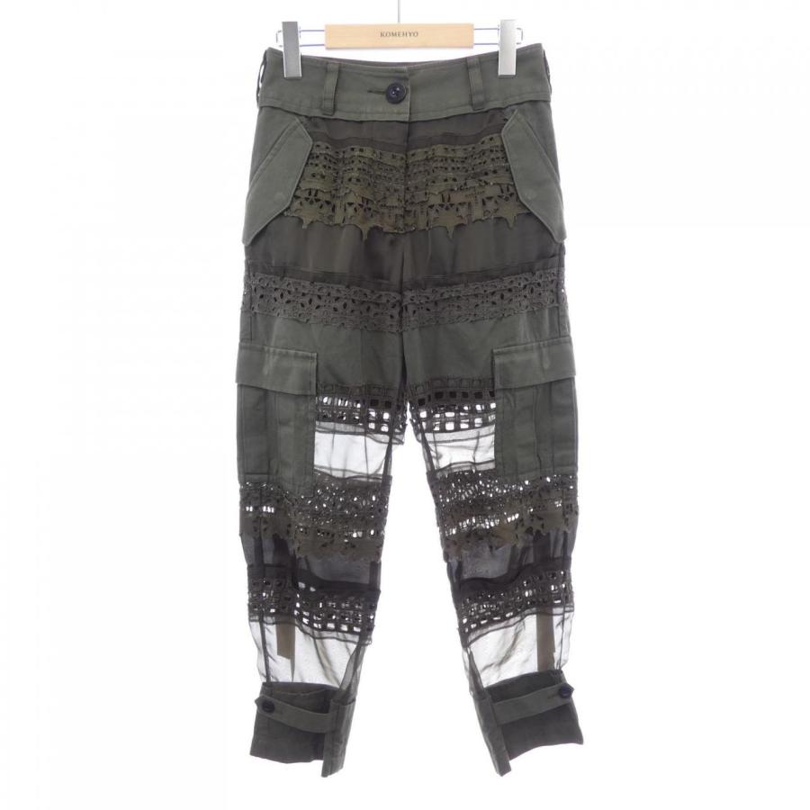サカイ SACAI 21-05462 パンツ : KOMEHYO ONLINESTORE Yahoo!店 - 通販