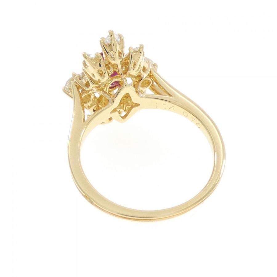 K18YG ルビー リング 0.74CT : KOMEHYO ONLINESTORE Yahoo!店 - 通販 
