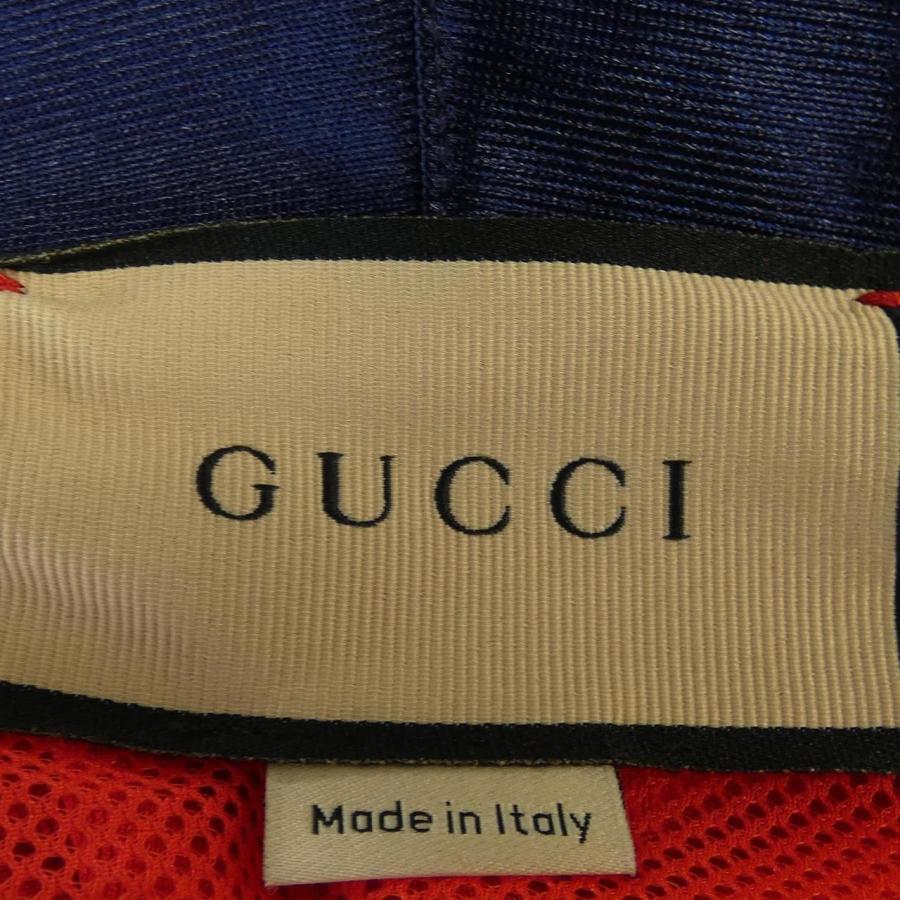 グッチ GUCCI ロゴパッチシャイニージャージーフーディ 653373 XJDI9