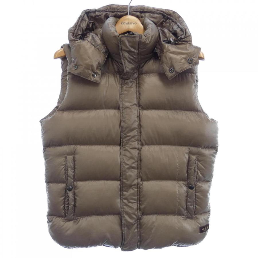 TATRAS◇ダウンベスト/1/ナイロン/NVY/MTA17A4378/襟汚れ有// タトラス