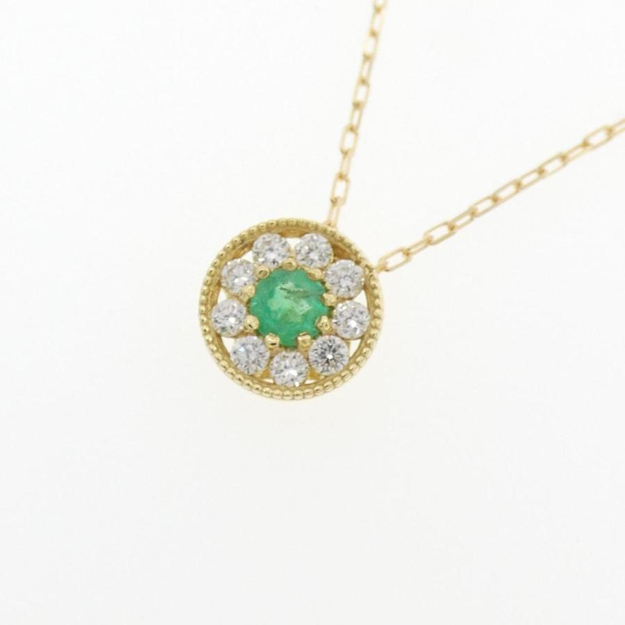 K18YG エメラルド ネックレス 0.12CT : KOMEHYO ONLINESTORE Yahoo!店 