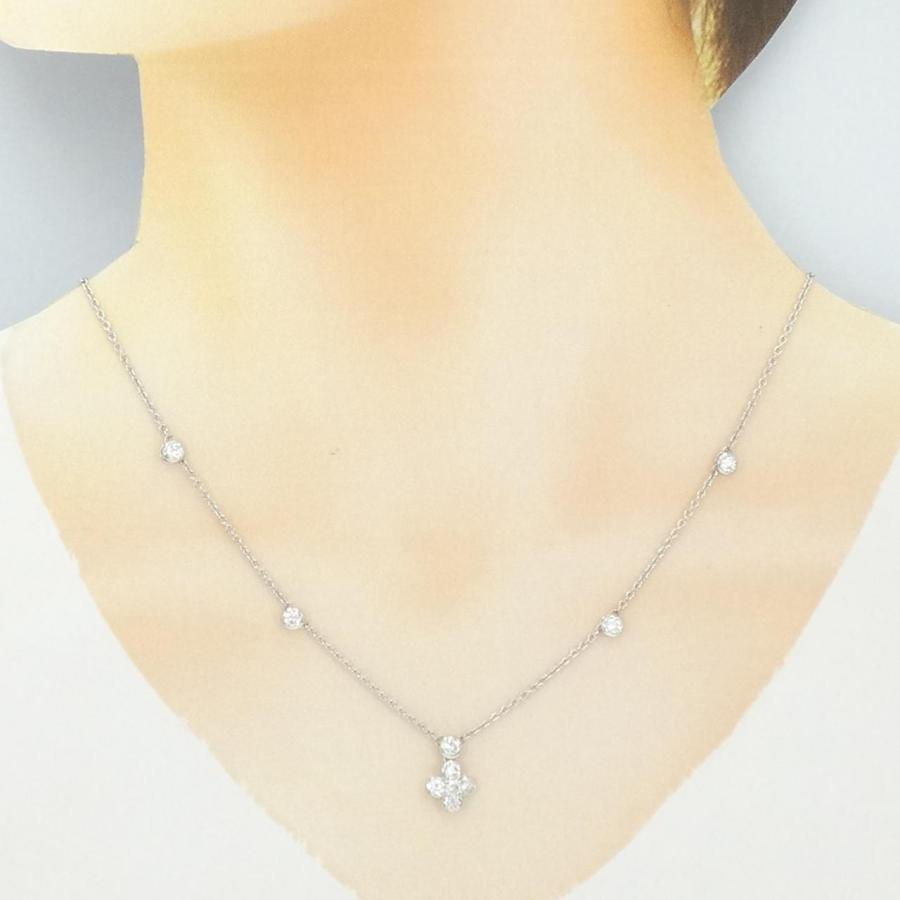 PT900/PT850 ダイヤモンド ネックレス 1.10CT : KOMEHYO