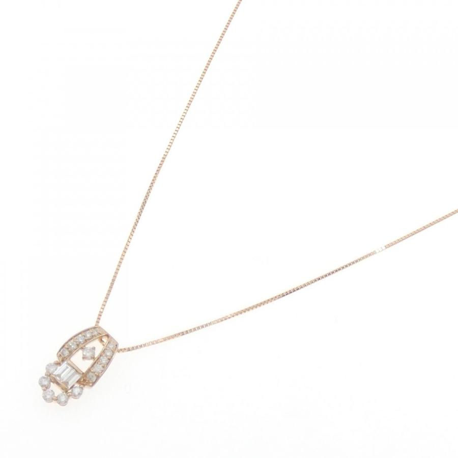 K18PG ダイヤモンド ネックレス 0.48CT : KOMEHYO ONLINESTORE Yahoo 