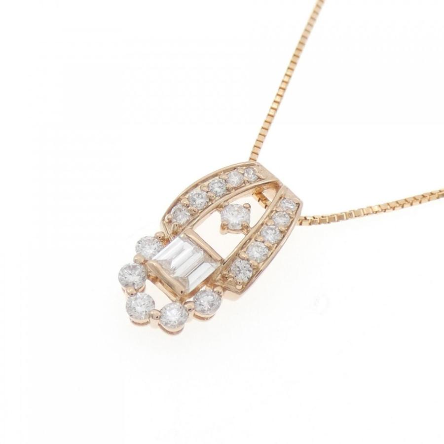 K18PG ダイヤモンド ネックレス 0.48CT : KOMEHYO ONLINESTORE Yahoo 