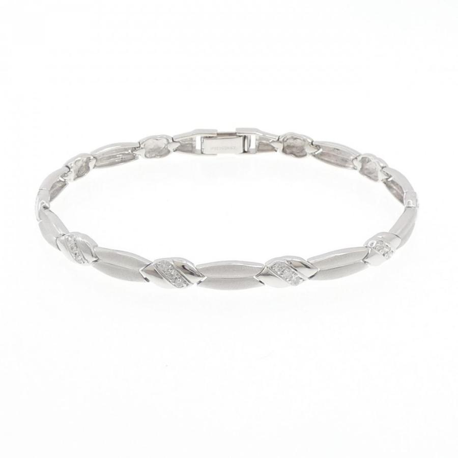 K18WG ダイヤモンド ブレスレット 0.25CT : KOMEHYO ONLINESTORE Yahoo 