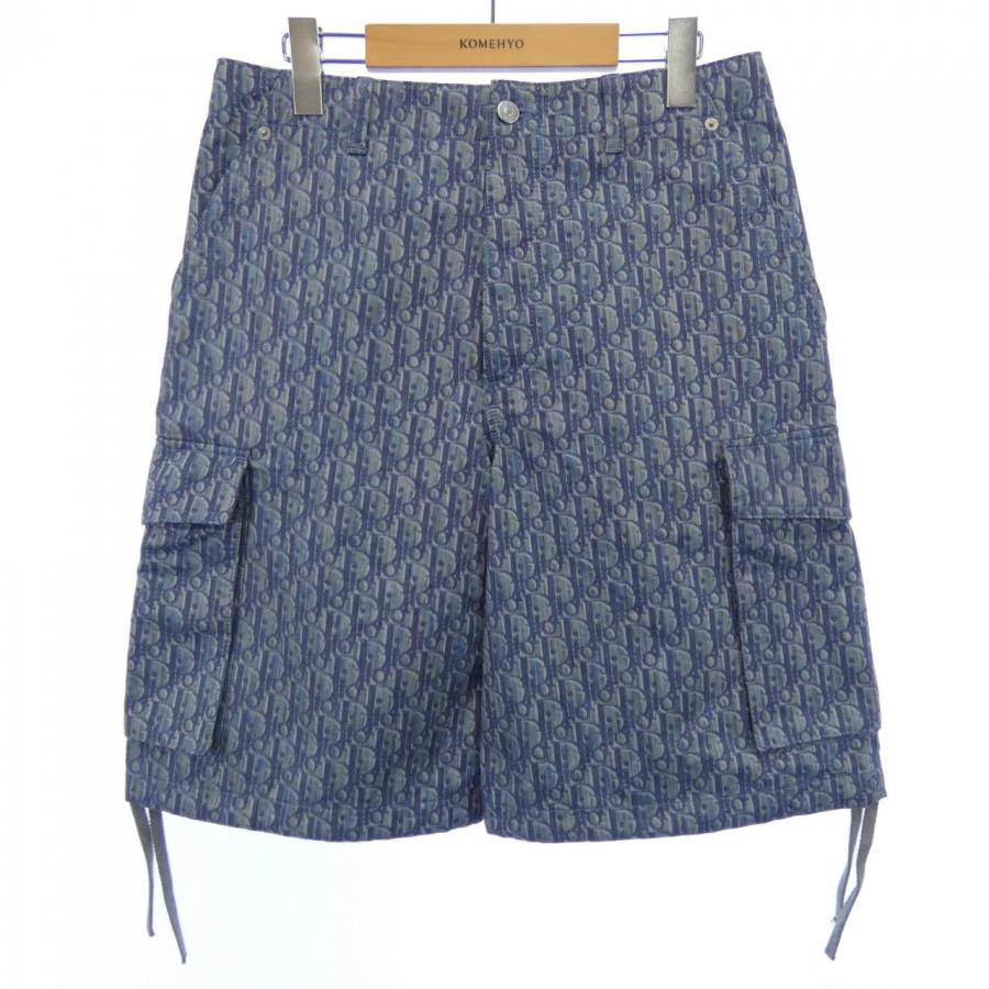【新品未使用】DIOR ラムスキン ショートパンツ ディオール DIOR ディオールオブリーク 593D189A3016 ショートパンツ