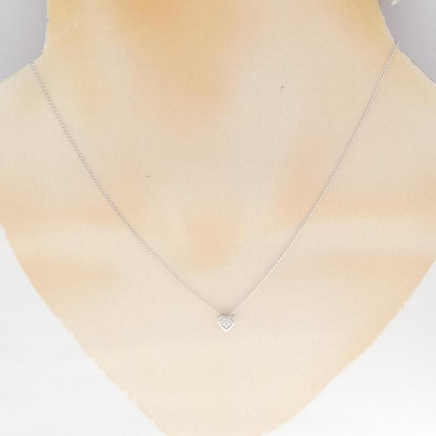K10WG ハート ダイヤモンド ネックレス : KOMEHYO ONLINESTORE Yahoo 