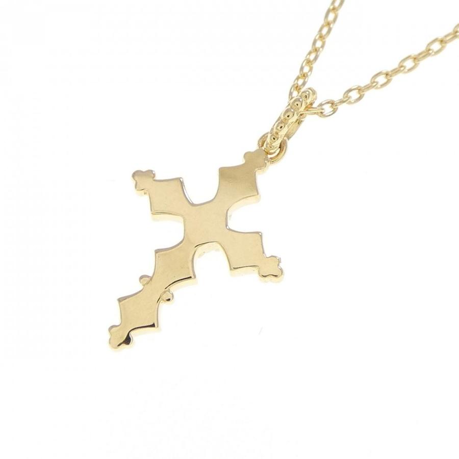 K18YG クロス ダイヤモンド ネックレス 0.005CT : KOMEHYO ONLINESTORE 