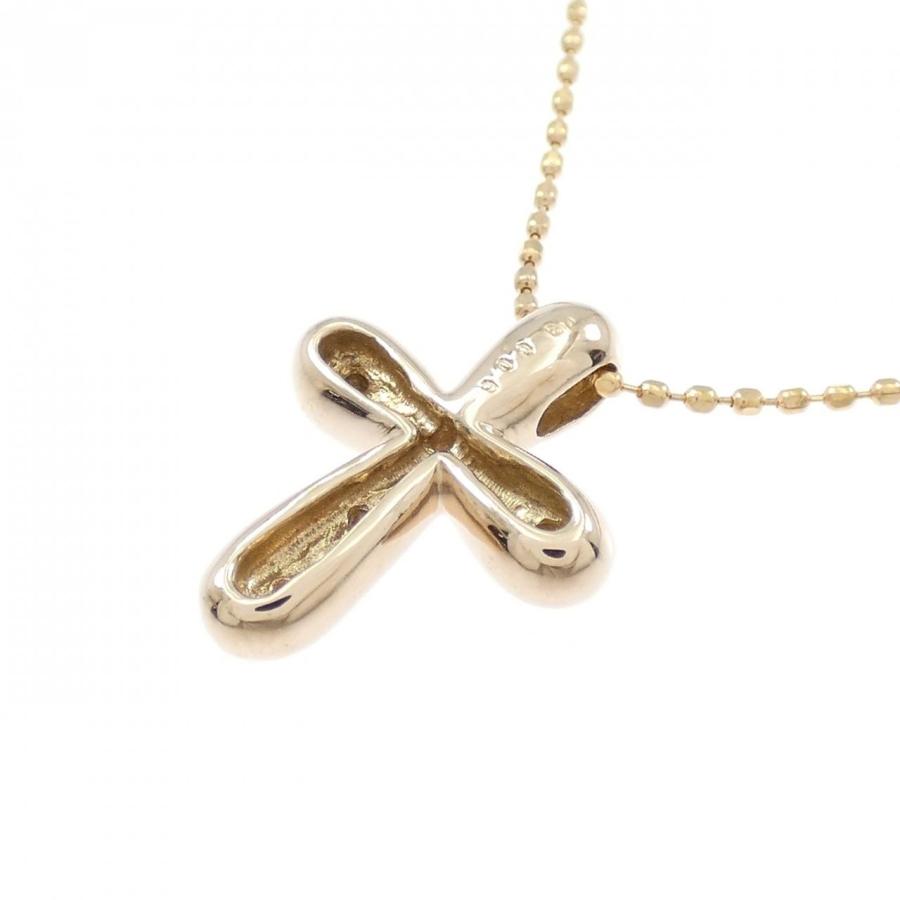セイレーン　アズーロ クロス ダイヤモンド ネックレス 0.06CT_3