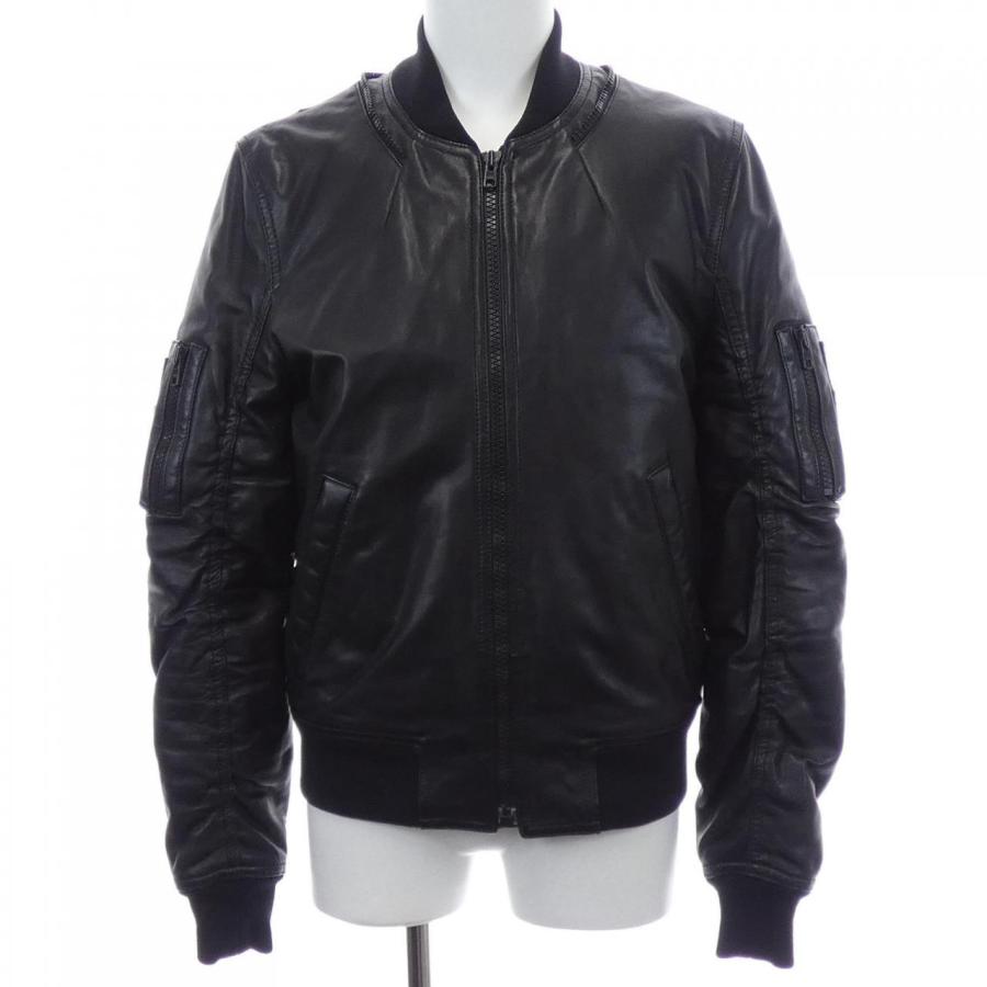 Givenchy 本革　レザージャケット　羊革　ジバンシー GIVENCHY - GIVENCHY by RICCARDO TISCI 切替 レザー ジャケットの通販