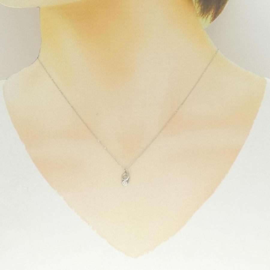 PT900/PT850 ダイヤモンド ネックレス 0.10CT : KOMEHYO ONLINESTORE 