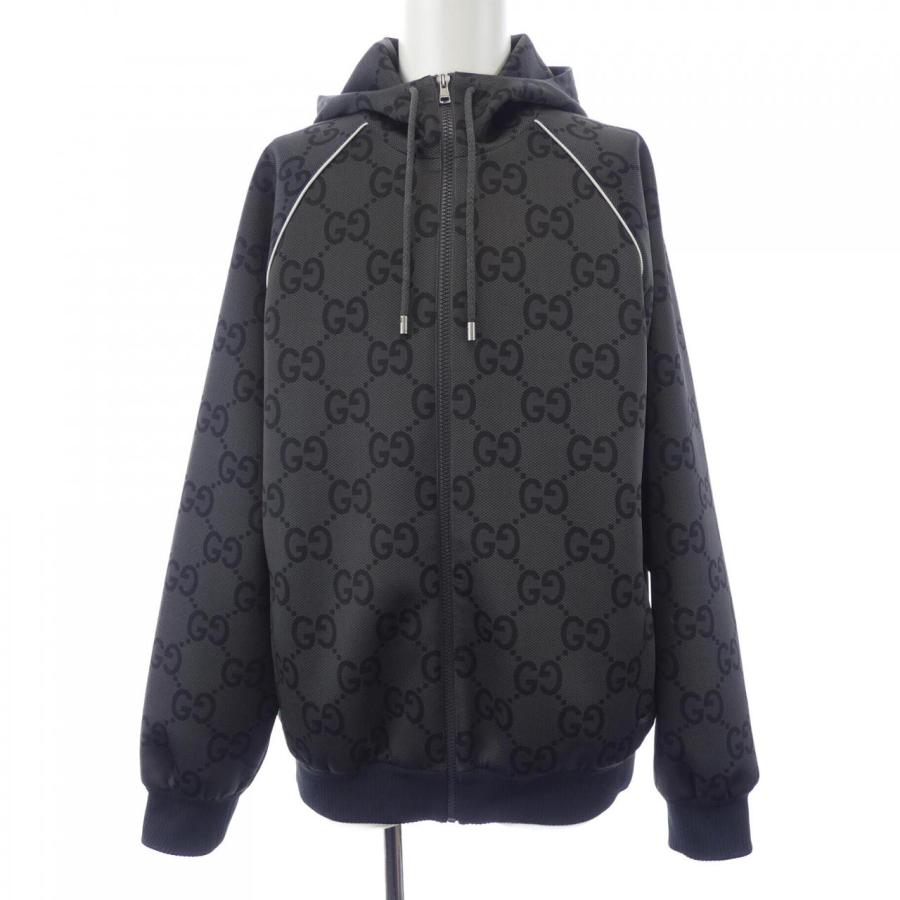 グッチ GUCCI ウェブ ストライプ付き ジャンボGG ジップジャケット