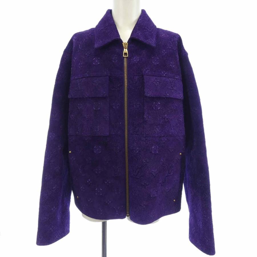 ルイヴィトン LOUIS VUITTON ワークウェアモノグラムエンボススエード