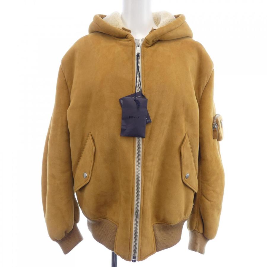 専用　　　PRADAジャケット プラダ PRADA トライアングルロゴ 58A086 1ZXR ムートンジャケット