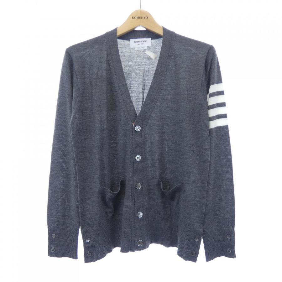 美品 THOM BROWNE トムブラウン ウール混 カーディガン size:1 トムブラウン THOM BROWNE MKC002A-Y1014 カーディガン : KOMEHYO