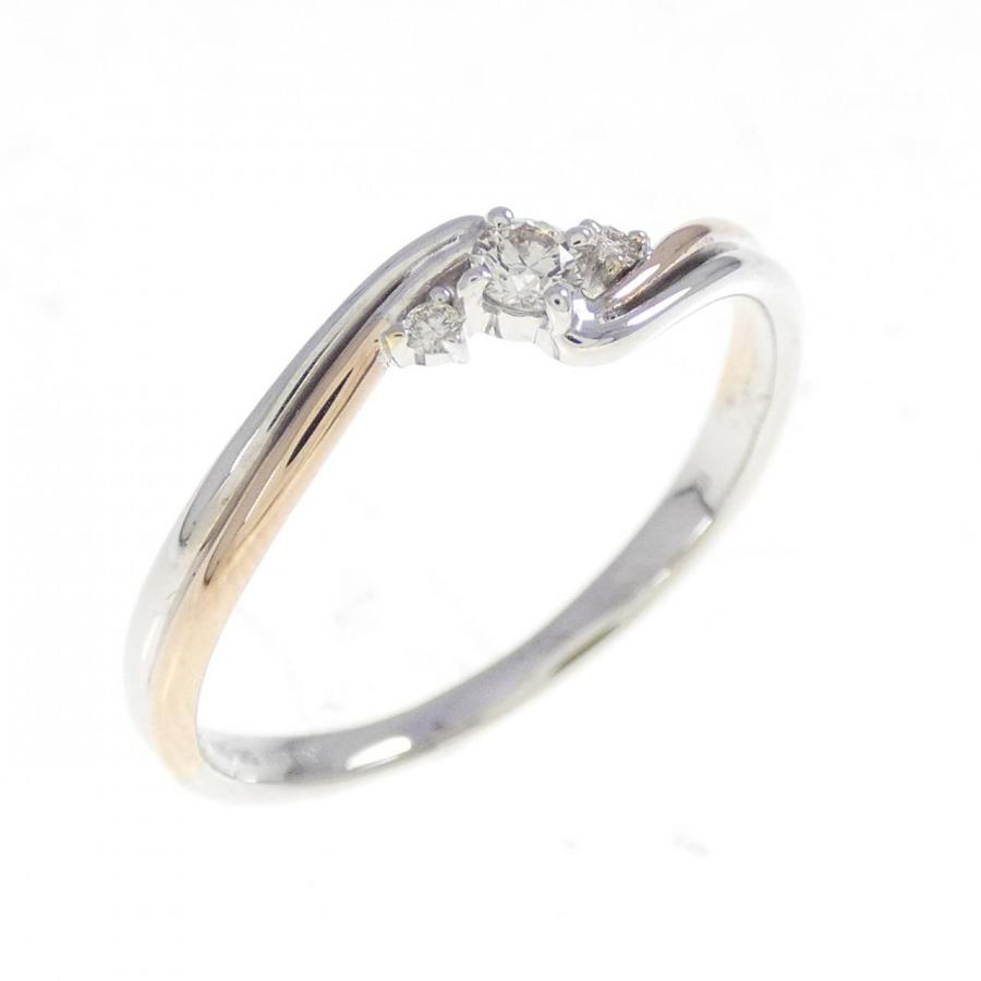K18WG/K18PG ダイヤモンド リング : KOMEHYO ONLINESTORE Yahoo!店 