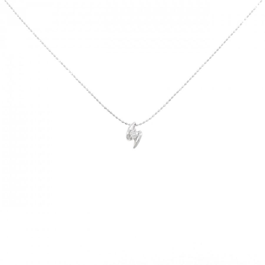 K14WG ダイヤモンド ネックレス 0.07CT : KOMEHYO ONLINESTORE Yahoo 