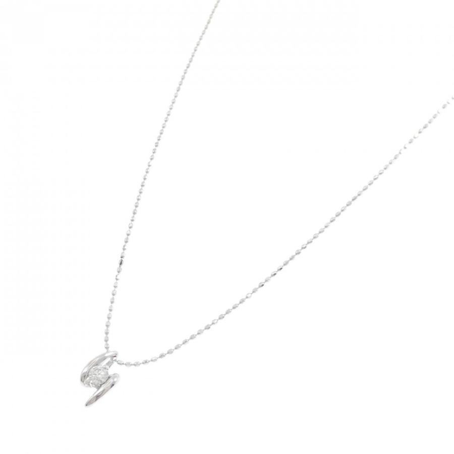 K14WG ダイヤモンド ネックレス 0.07CT : KOMEHYO ONLINESTORE Yahoo 