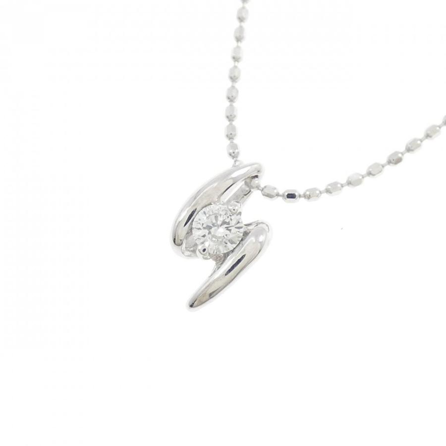 K14WG ダイヤモンド ネックレス 0.07CT : KOMEHYO ONLINESTORE Yahoo 