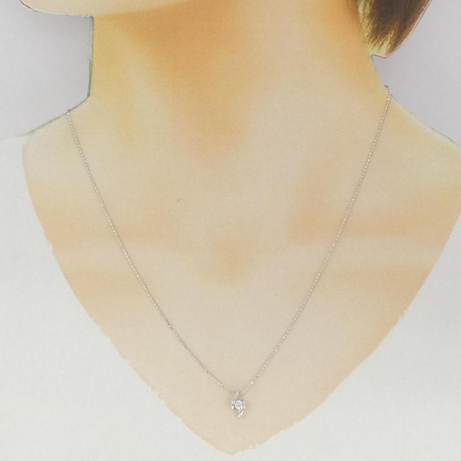 K14WG ダイヤモンド ネックレス 0.07CT : KOMEHYO ONLINESTORE Yahoo 