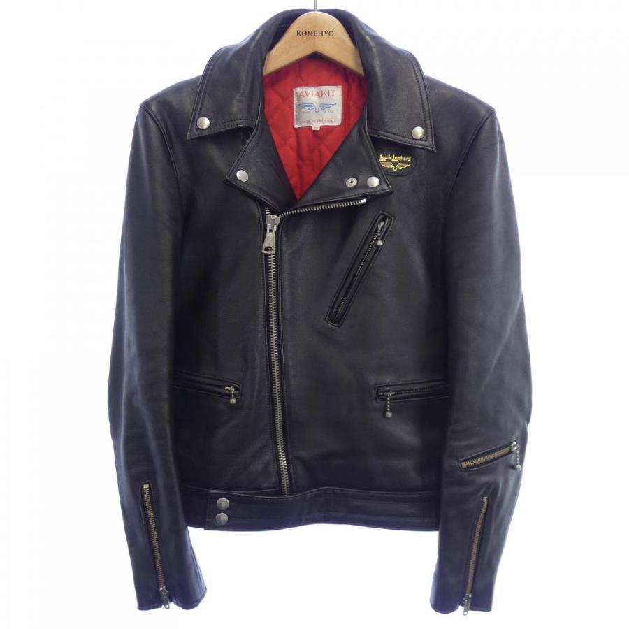 Lewis Leathers ブラック レザージャケット 38 ルイスレザー LEWIS LEATHERS レザーライダースジャケット : KOMEHYO