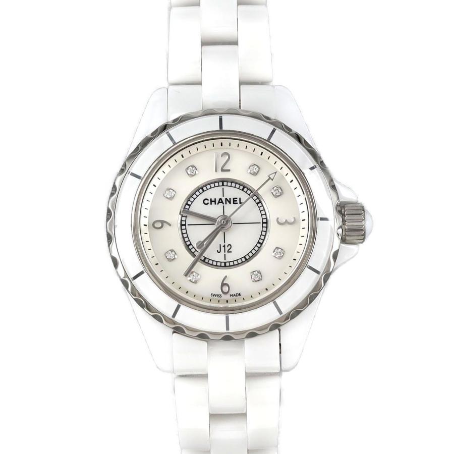 CHANEL J12 純正 セラミック 駒コマ 2個29mm レディース シャネル J12 29mmセラミック・8P H2570 セラミック クォーツ