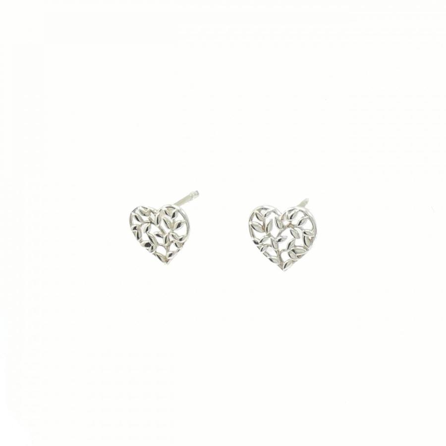 【３日間限定価格】Tiffany & Co. オリーブリーフ ハート ピアス ティファニー オリーブリーフ ハート ピアス : KOMEHYO ONLINESTORE