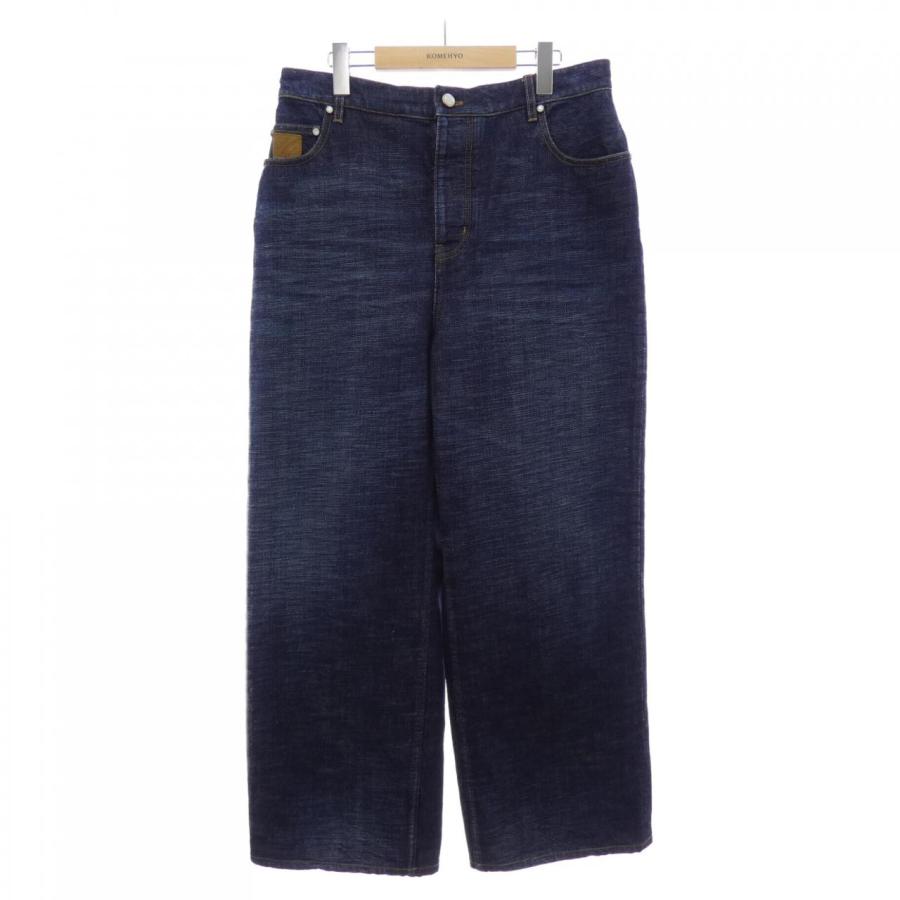 ルイヴィトン LOUIS VUITTON ワイドレッグ デニムパンツ HTD72WWAK