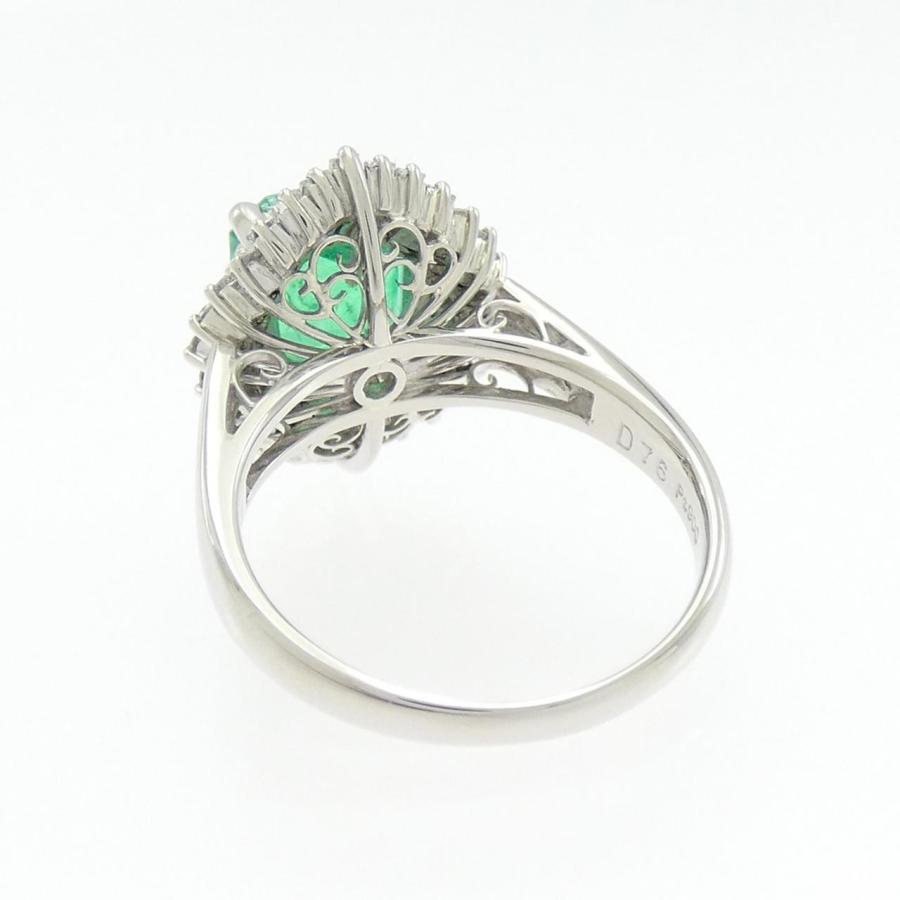 PT900 エメラルド リング 2.12CT_2