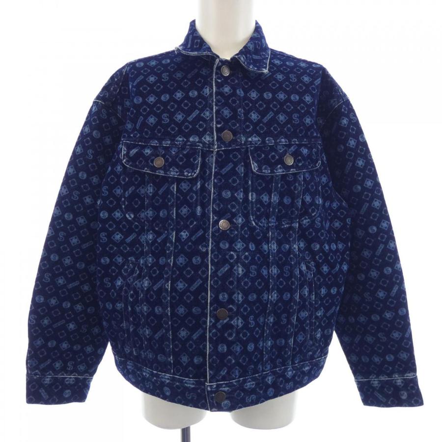 シュプリーム SUPREME FLOCKED DENIM TRUCKER デニムジャケット