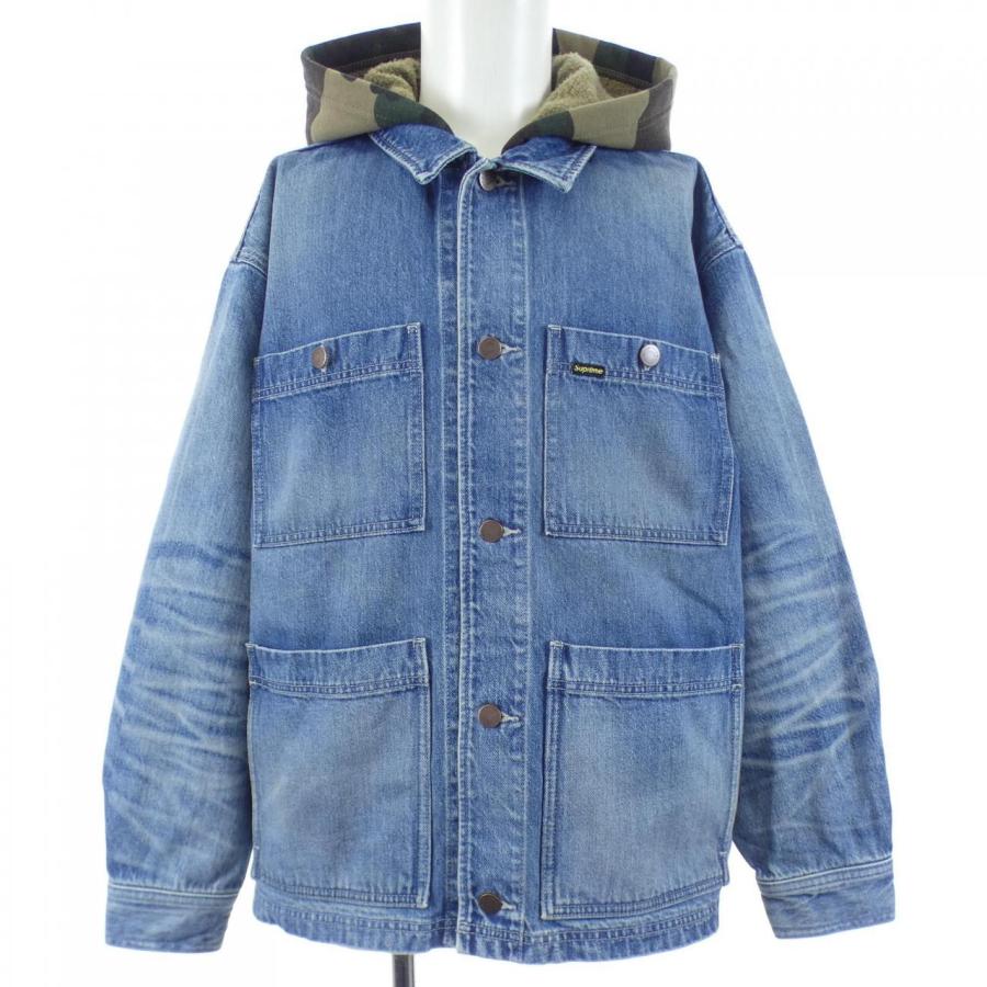 シュプリーム SUPREME Worn Hooded Chore Coat コート : KOMEHYO