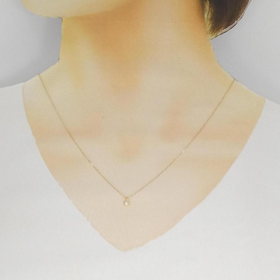 エテ ダイヤモンド ネックレス 0.04CT_4