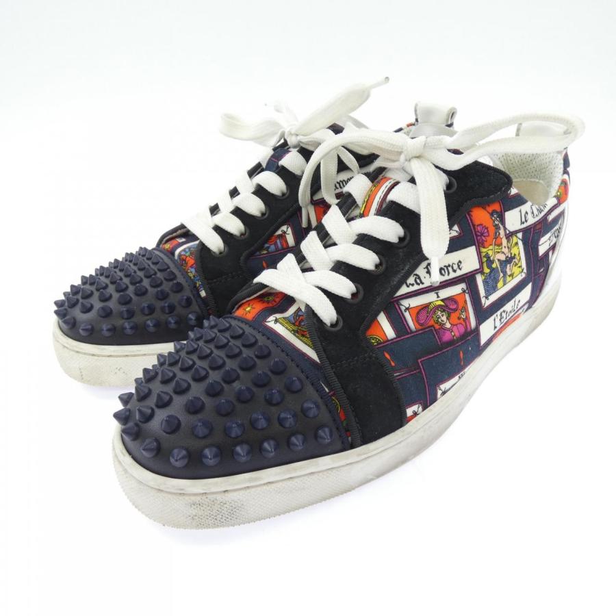クリスチャンルブタン CHRISTIAN LOUBOUTIN Louis Junior Spikes Flat