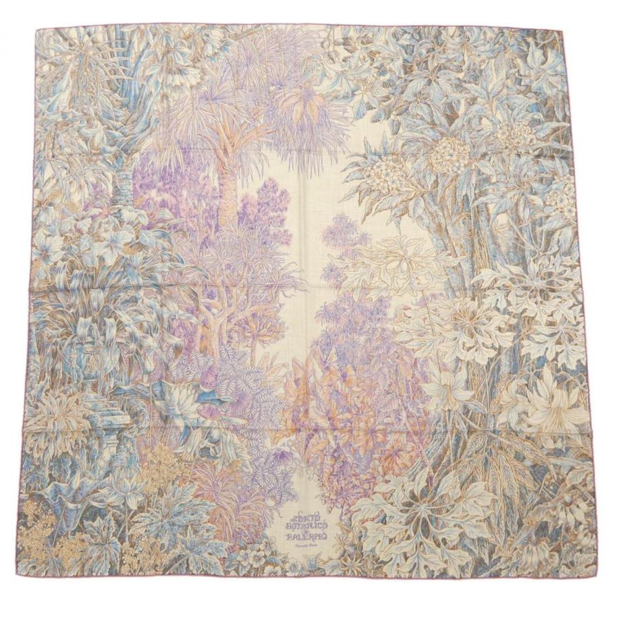 エルメス HERMES ALL' ORTO BOTANICO DI PALERMO H244121S カレジェアン140 ショール All'Orto Botanico di Palermo shawl 140 - Green | Hermès USA