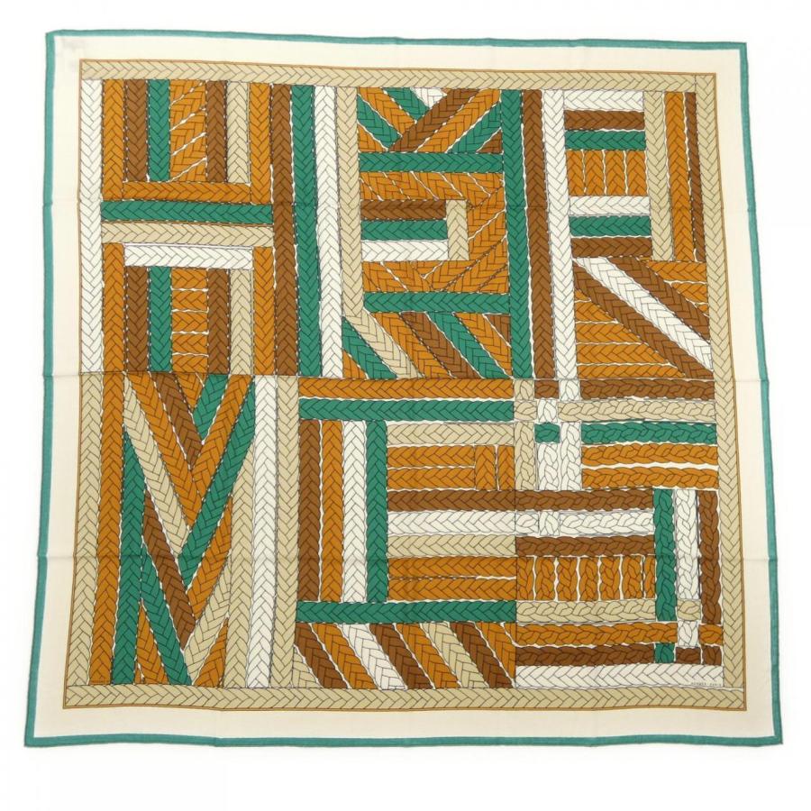 エルメス HERMES TRESSES H H243847S カレジェアン140 ショール エルメス HERMES TRESSES H H243847S カレジェアン140 ショール