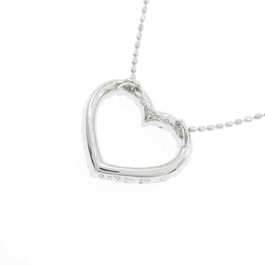 K18WG ハート ダイヤモンド ネックレス 0.30CT 楽天市場】＼ポイント3 