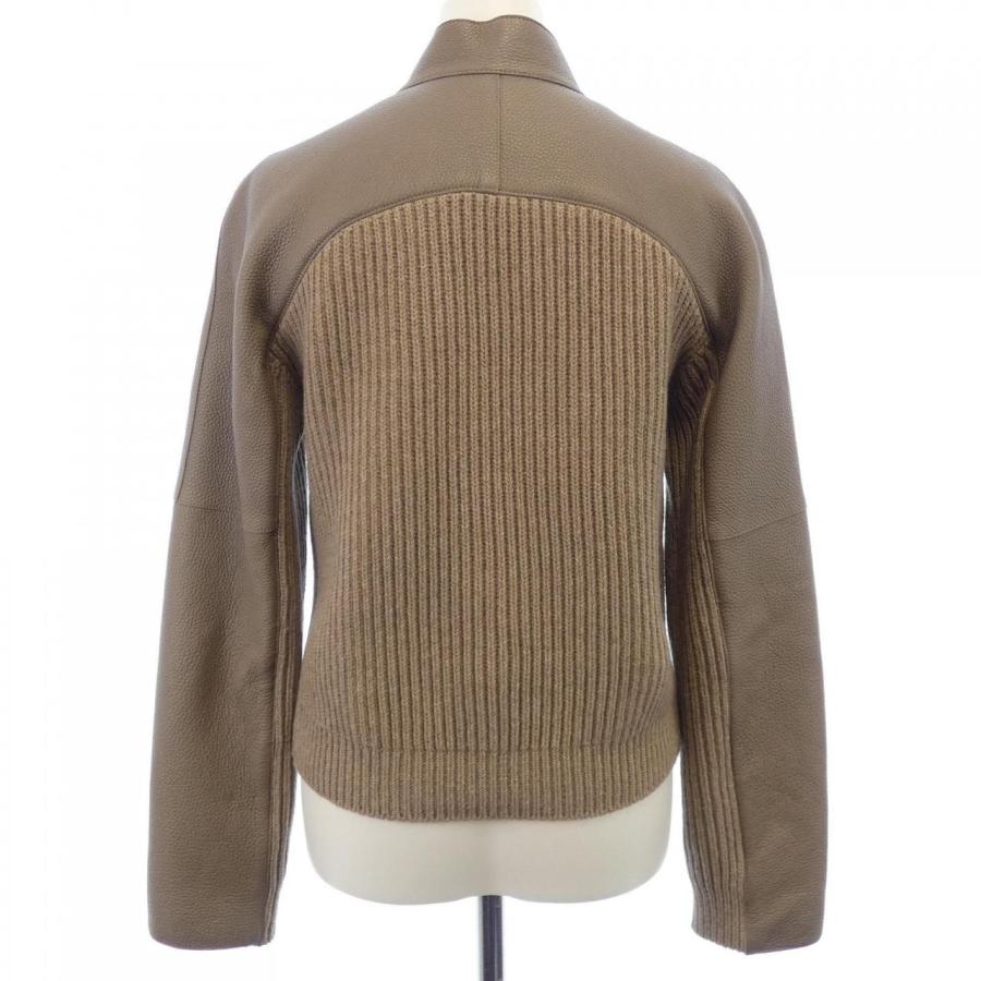 エルメス HERMES 3H1215D2 レザージャケットの画像