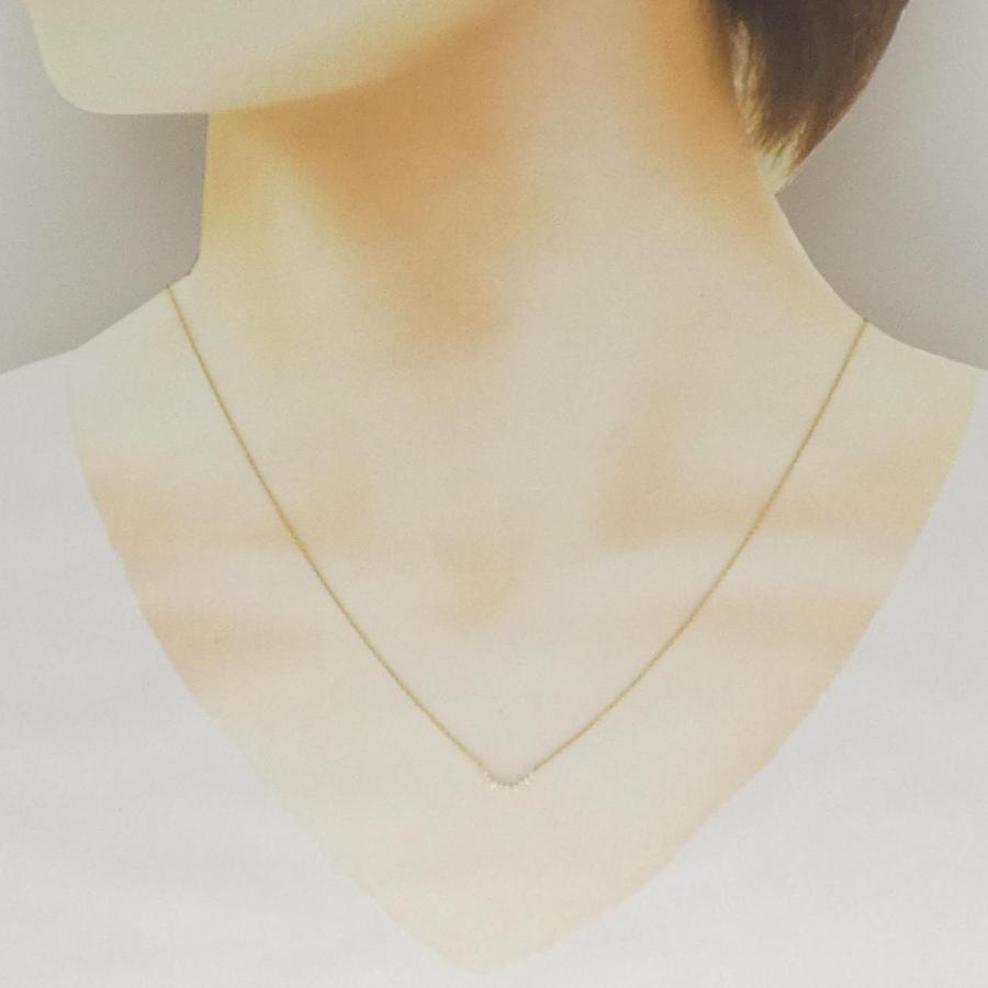 スタージュエリー ダイヤモンド ネックレス 0.06CT_5