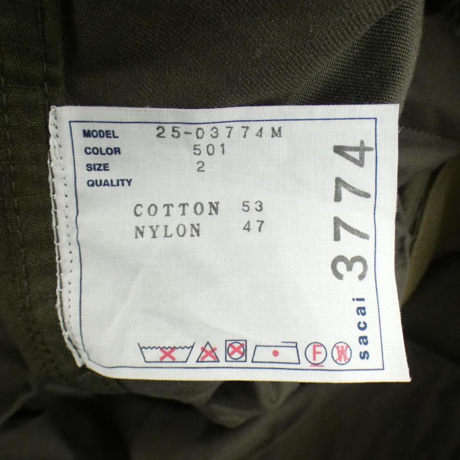 サカイ SACAI 25-03774M パンツ : KOMEHYO ONLINESTORE Yahoo!店