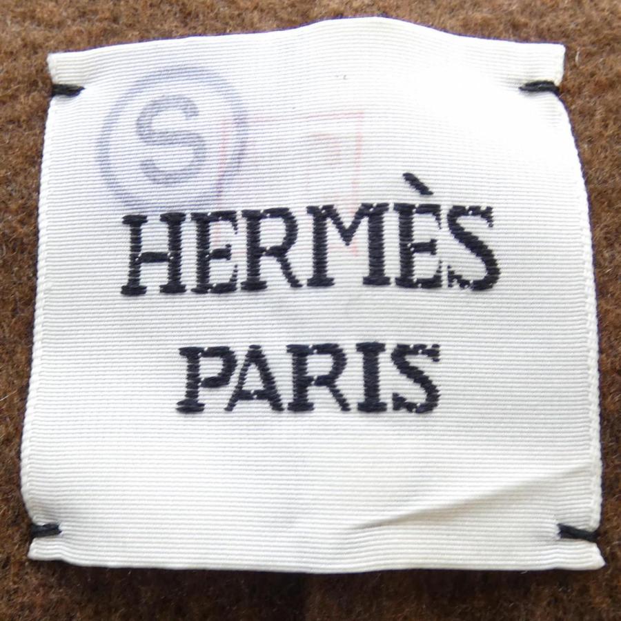 エルメス HERMES LOOK12 ニットディテール 3H0142DB ダブルフェイス コートの画像