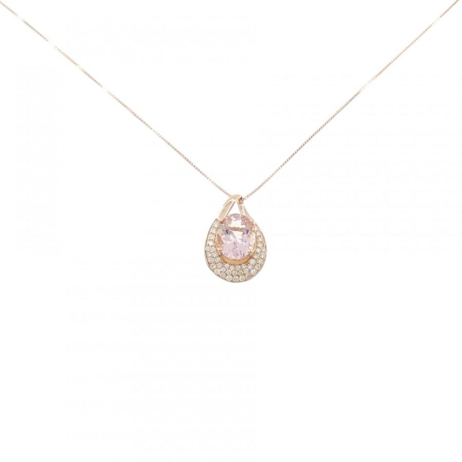 K18PG モルガナイト ネックレス 2.15CT : KOMEHYO ONLINESTORE Yahoo