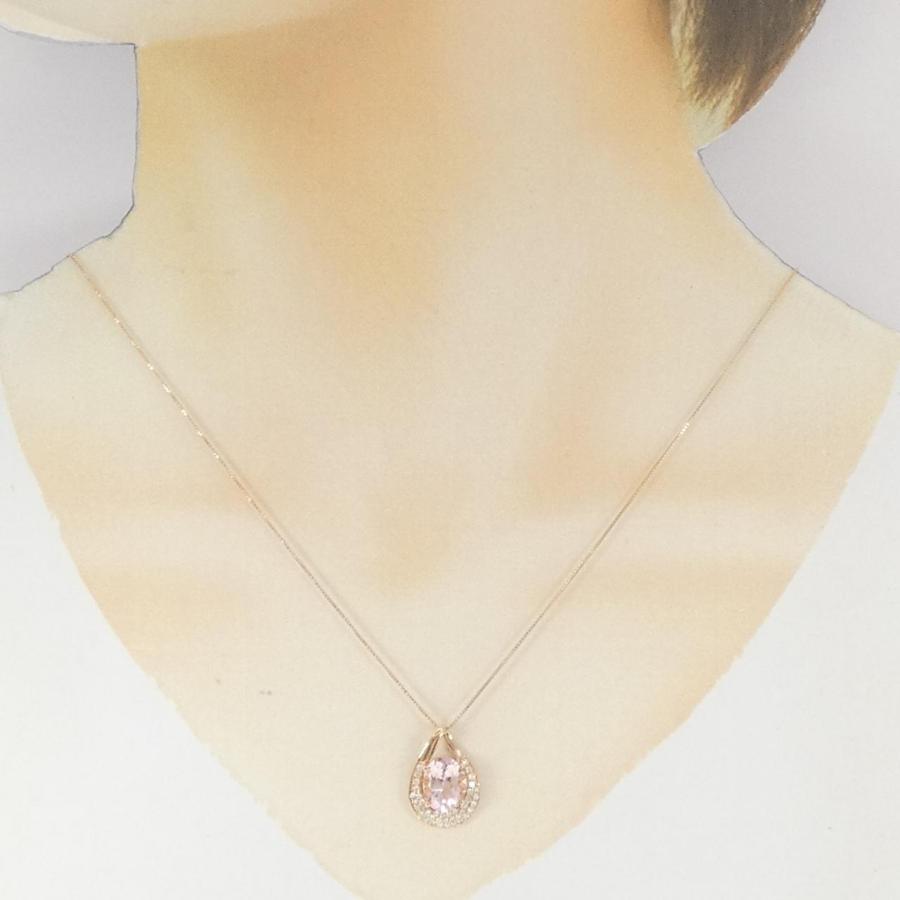 K18PG モルガナイト ネックレス 2.15CT : KOMEHYO ONLINESTORE Yahoo 