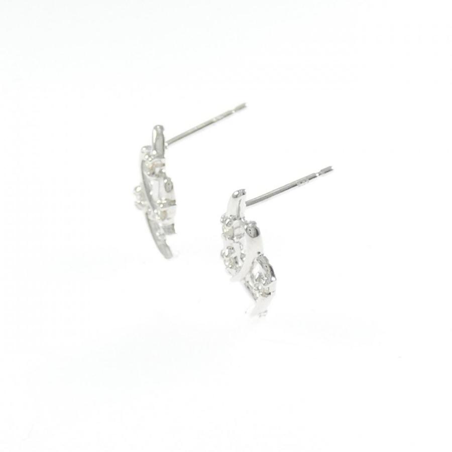 K18WG ダイヤモンド ピアス 0.10CT : KOMEHYO ONLINESTORE Yahoo!店 
