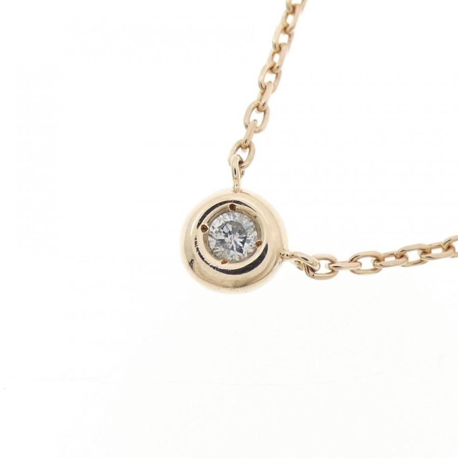 アガット ダイヤモンド ネックレス 0.05CT_2