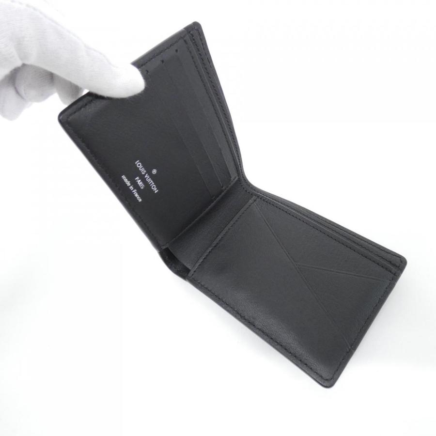 美品 ルイ ヴィトン ポルトフォイユ ミュルティプル IC N81875 ルイヴィトン エキゾチック レザー ポルトフォイユ ミュルティプル