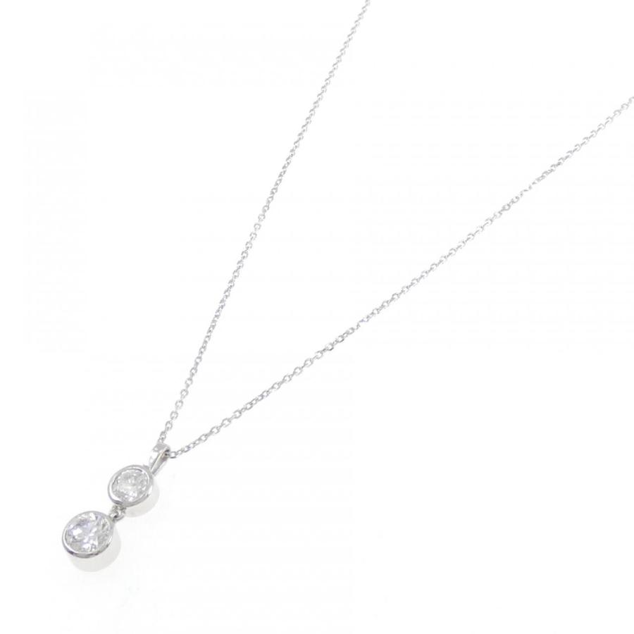 K18WG ダイヤモンド ネックレス 0.33CT : KOMEHYO ONLINESTORE Yahoo