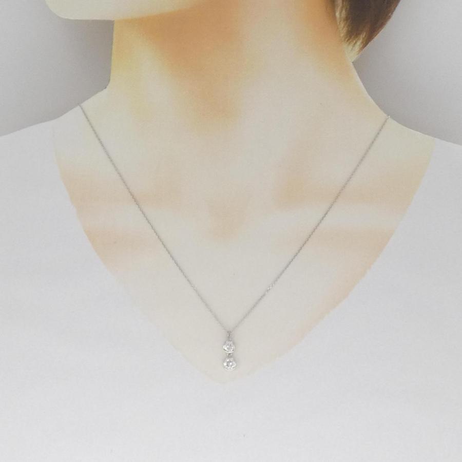 K18WG ダイヤモンド ネックレス 0.33CT : KOMEHYO ONLINESTORE Yahoo