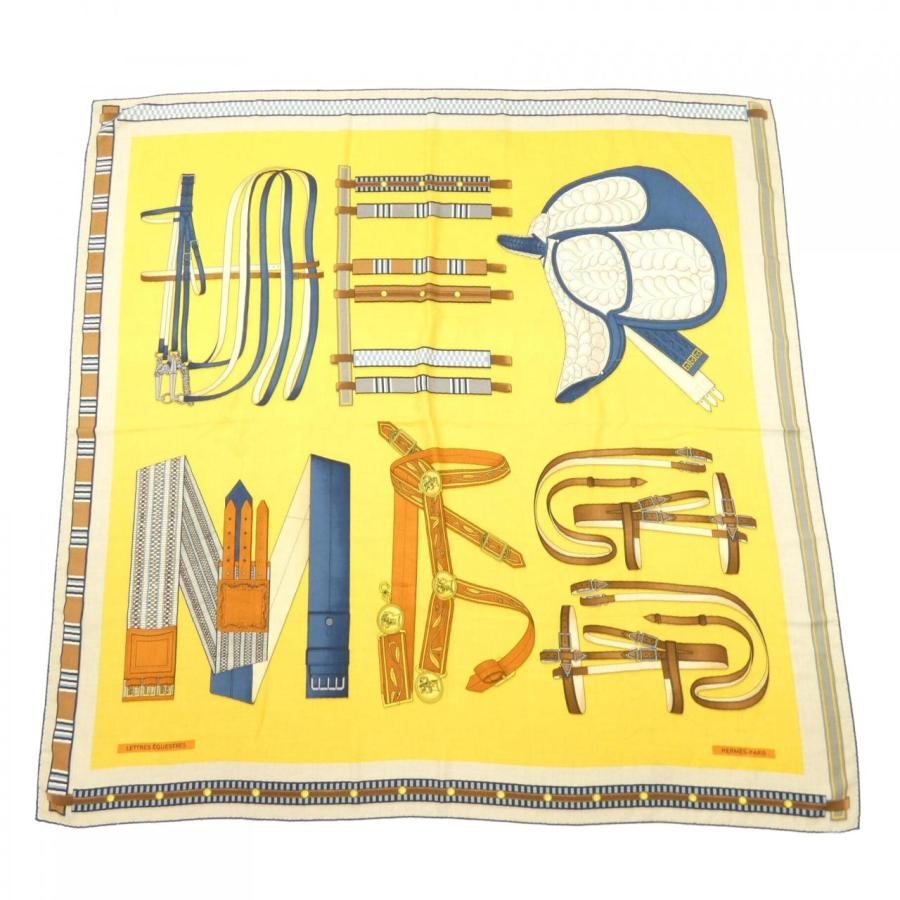 エルメス HERMES LETTRES EQUESTRES H244039S カレジェアン140 ショール エルメス HERMES LETTRES EQUESTRES H244039S カレジェアン140