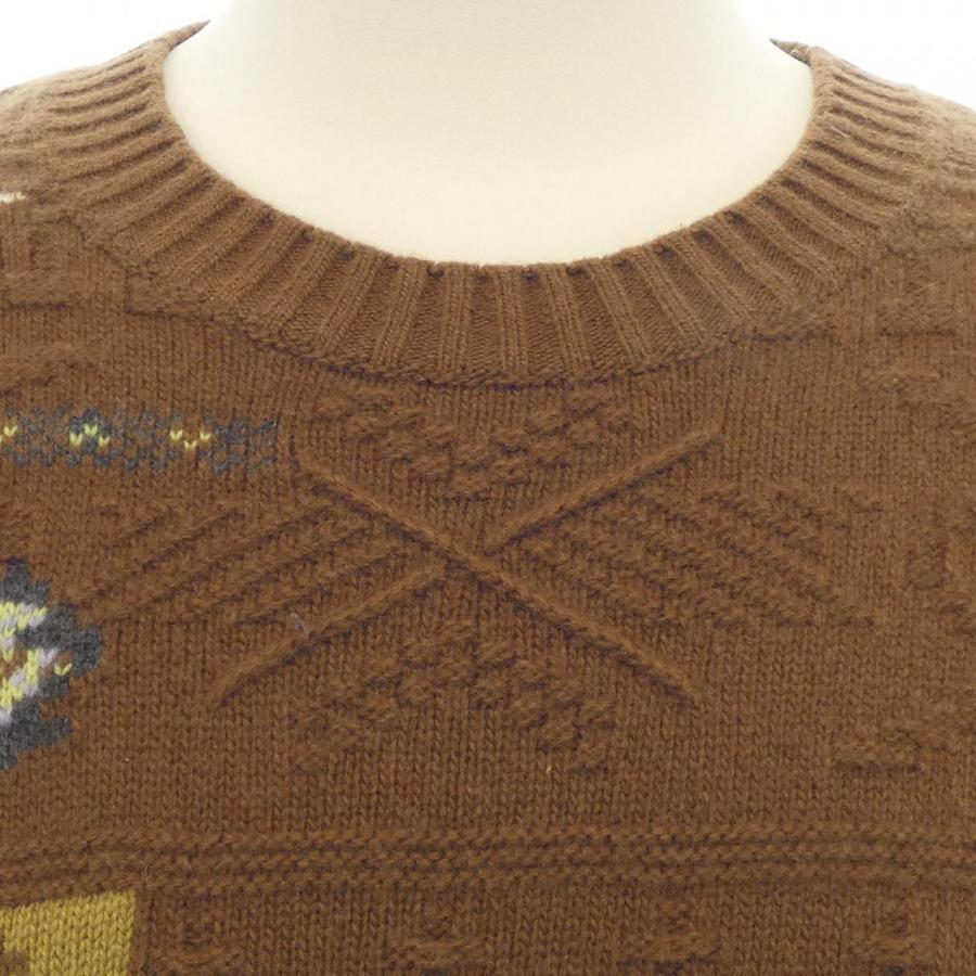 エルメス HERMES COULEURS EN COURS *32-5731 ニット_4